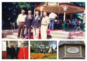 Historic images of the Harry Springett Rotunda in Bowral and Springett's Arcade anniversary celebrations between 1986 and 1996.